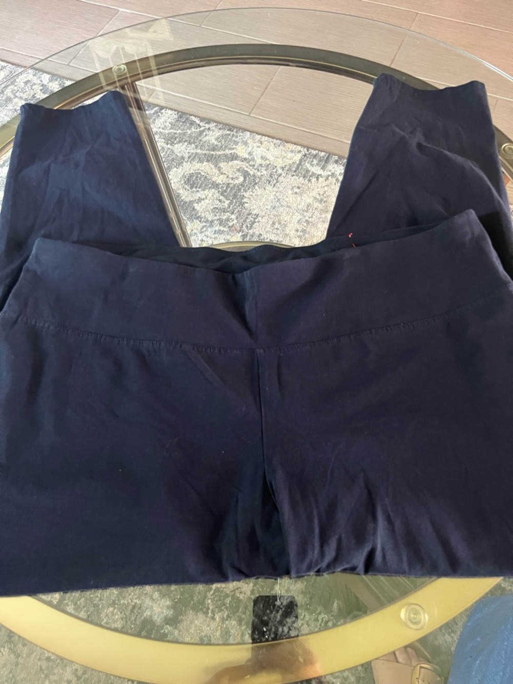 Avenue Navy High-Rise Leggings